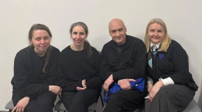 Фотафакт. Першае фота на волі вызваленых праваабаронцаў