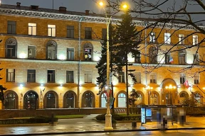 Фотофакт. «Настоящая рождественская магия» на площади Свободы